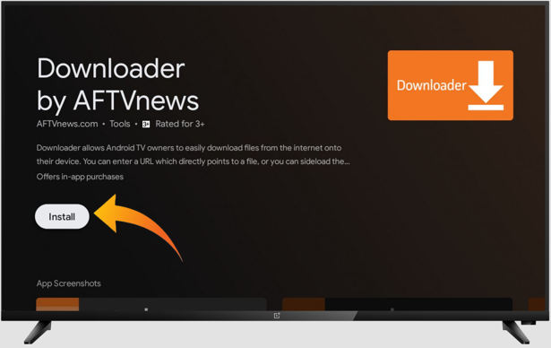 downloader install screenshot image